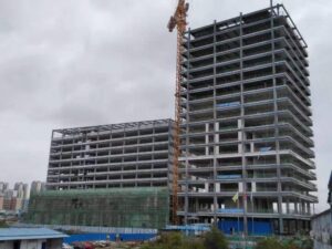 Высотная каркасная конструкция