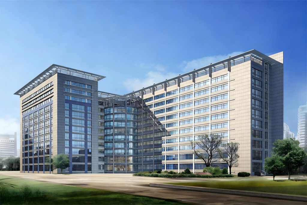 Офисные здания металлоконструкций