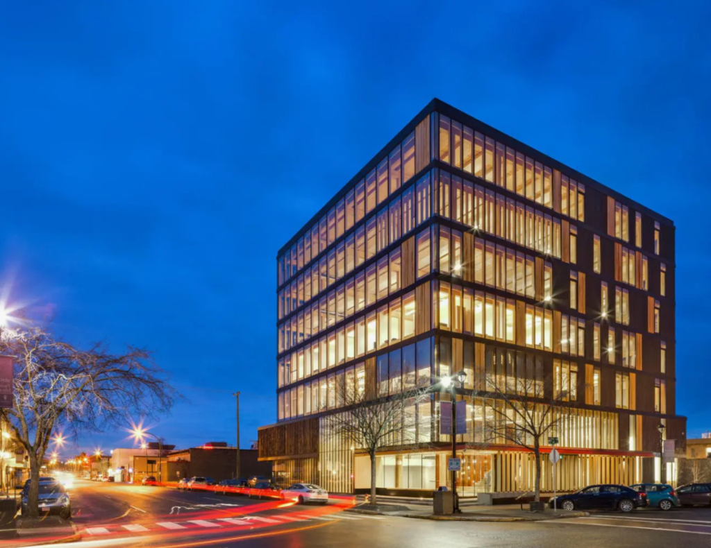 Офисные здания металлоконструкций