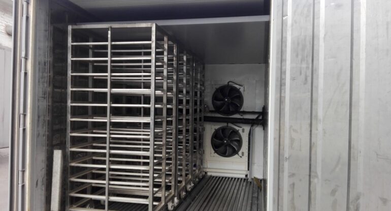 Холодильная камера шоковой заморозки